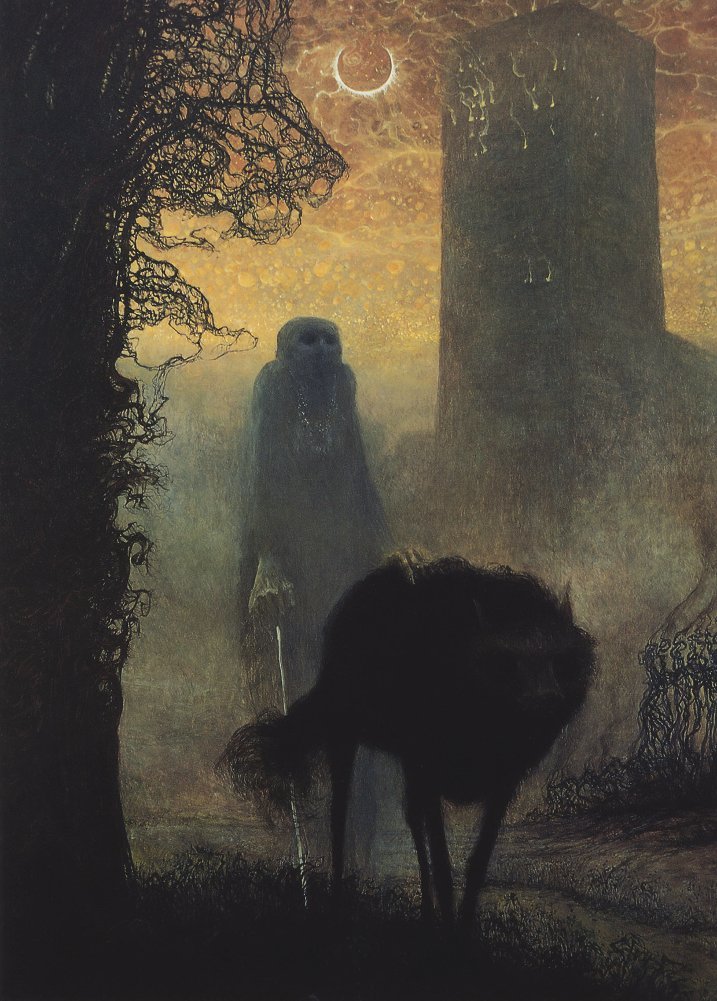 Zdzislaw Beksinski 'Futurism Surrealistic Baroque Gothic Art